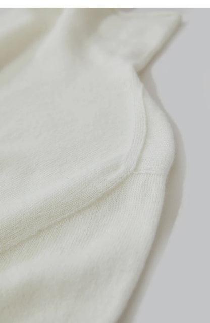 Damen-Rollkragenpullover Wolle-Kaschmir warm elegant Herbst-Winter