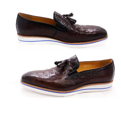 Elegante Herren-Loafer mit dicker Sohle – stilvoll & komfortabel