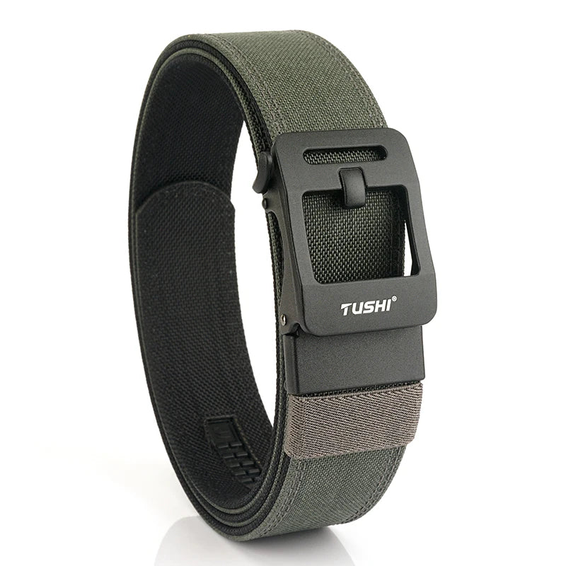 VATLY EDC Rigid Gürtel Herren Nylon Tactical Gun Belt Automatik-Schnalle