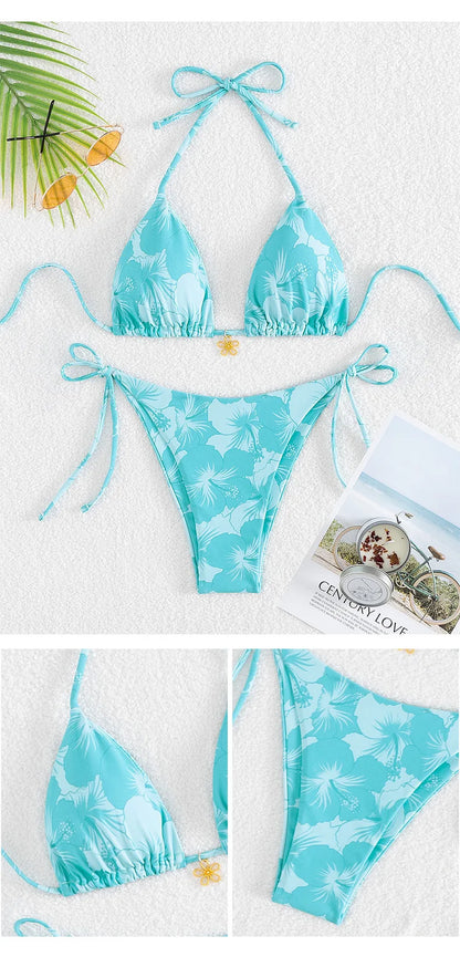 Sexy Damen-Bikini-Set im brasilianischen Stil – ideal für Strand und Pool