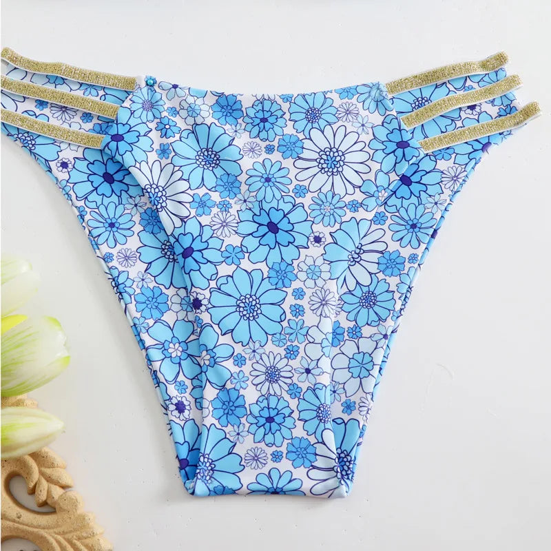 Sexy Push-Up-Bikini-Set für Damen – Brasilianischer Stil für Strand und Pool