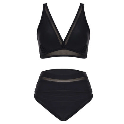 Sexy florales Bikini-Set mit Push-up für Damen – ideal für Strand und Pool