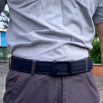 VATLTY New Hard Tactical Belt for Men Metal Automatic Buckle IPSC Gun Belt 1100D Nylon Military Belt Outdoor Sports Girdle Male