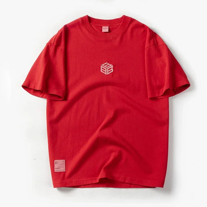 Herren T-Shirt aus Baumwolle mit klassischem O-Ausschnitt für lässige Looks