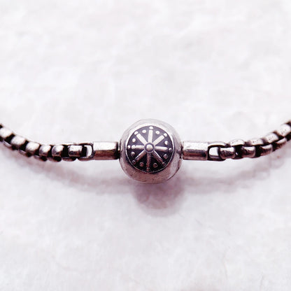 Damen-Armband Karma DIY Perlen aus Sterlingsilber