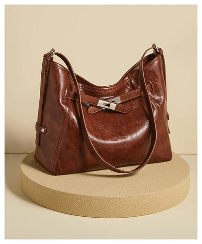Damen Hobo Tasche Aus PU Leder Mit Großer Kapazität