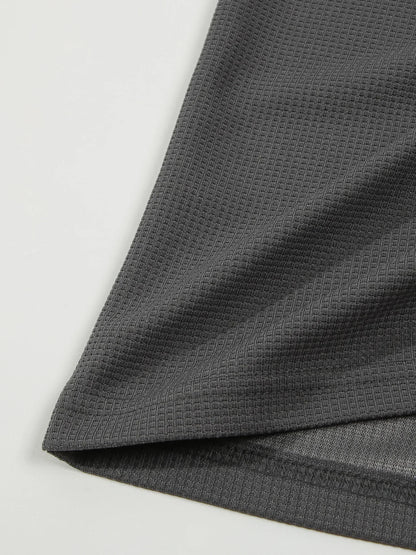 Herren-Polo-T-Shirt mit kurzen Ärmeln und Knopfleiste – große Größen, ideal für den Sommer