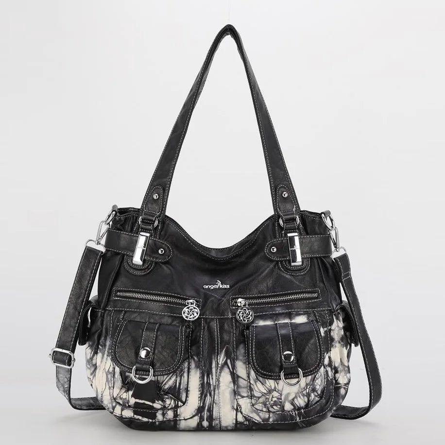 Damen-Handtasche Multifunktionale PU-Tasche Großes Fassungsvermögen Alltagsbegleiter