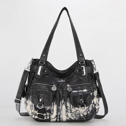 Damen-Handtasche Multifunktionale PU-Tasche Großes Fassungsvermögen Alltagsbegleiter