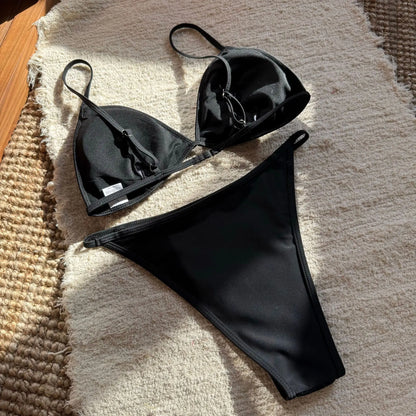 Sexy Push-Up Bikini-Set für Damen – Brasilianischer Stil, ideal für Strand und Pool