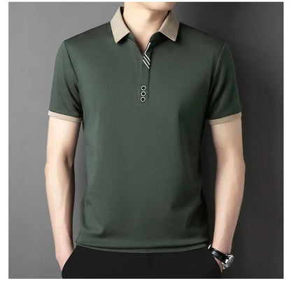Herren-Poloshirt mit kurzen Ärmeln und Knopfleiste – ideal für den Alltag
