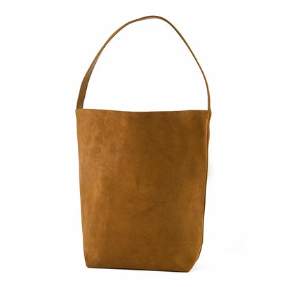 Top Layer Suede Bucket Tote | Große Tasche Aus Kuhleder
