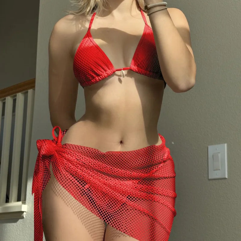 Sexy Bikini-Set für Damen mit Push-up-Effekt – ideal für Strand und Pool