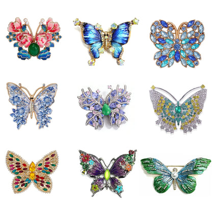 Brosche Schmetterling Tier Abzeichen Anstecknadel Party Hochzeit vielseitig