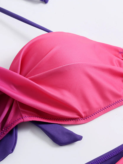 Sexy Bikini-Set für Damen mit Push-up-Effekt – ideal für Strand und Pool