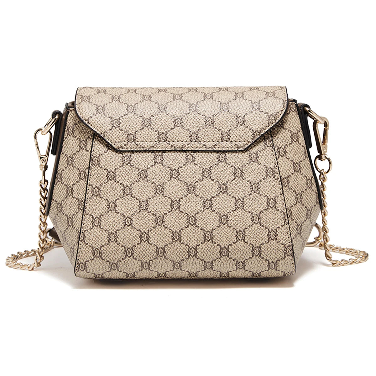 Damen Schultertasche aus PVC-Leder Crossbody-Stil für Alltag