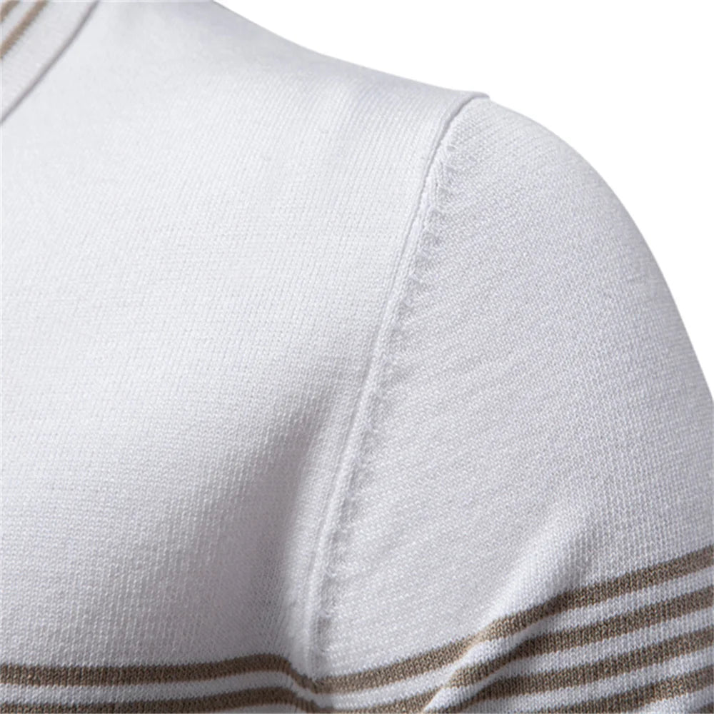 Premium Herren Poloshirt Atmungsaktiv Kurzarm Business Casual Sommer