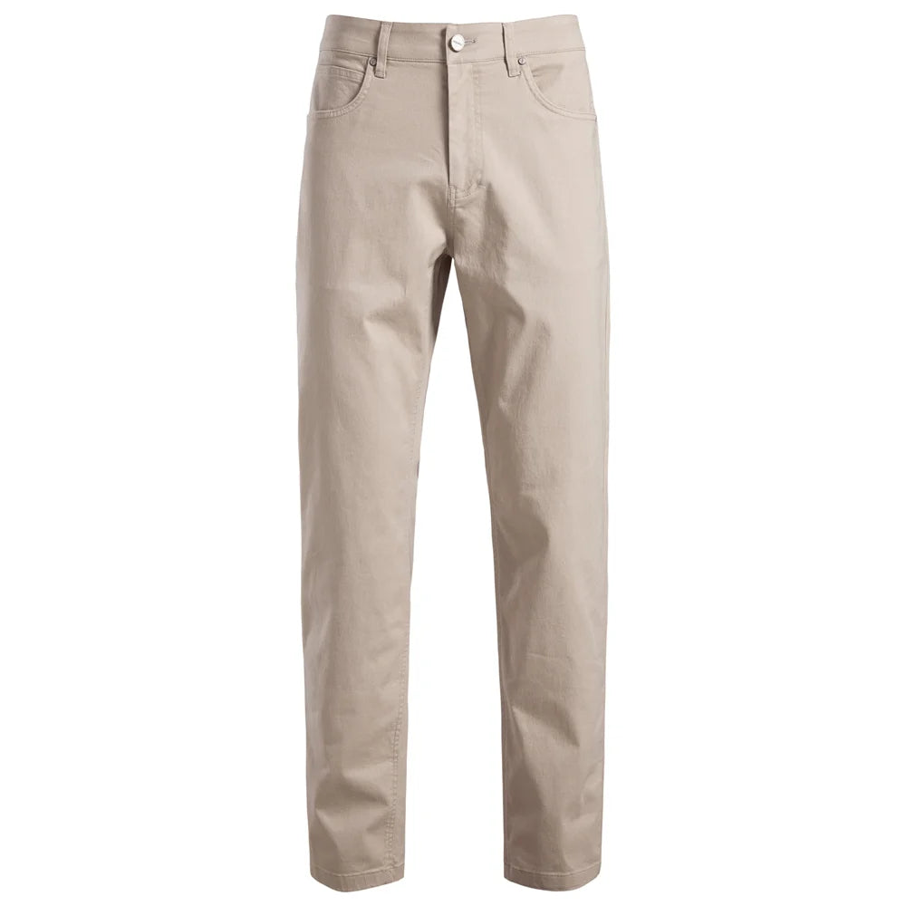 Premium Herrenhose Aus Weicher Baumwolle Mit Reißverschluss Schlank Bequem