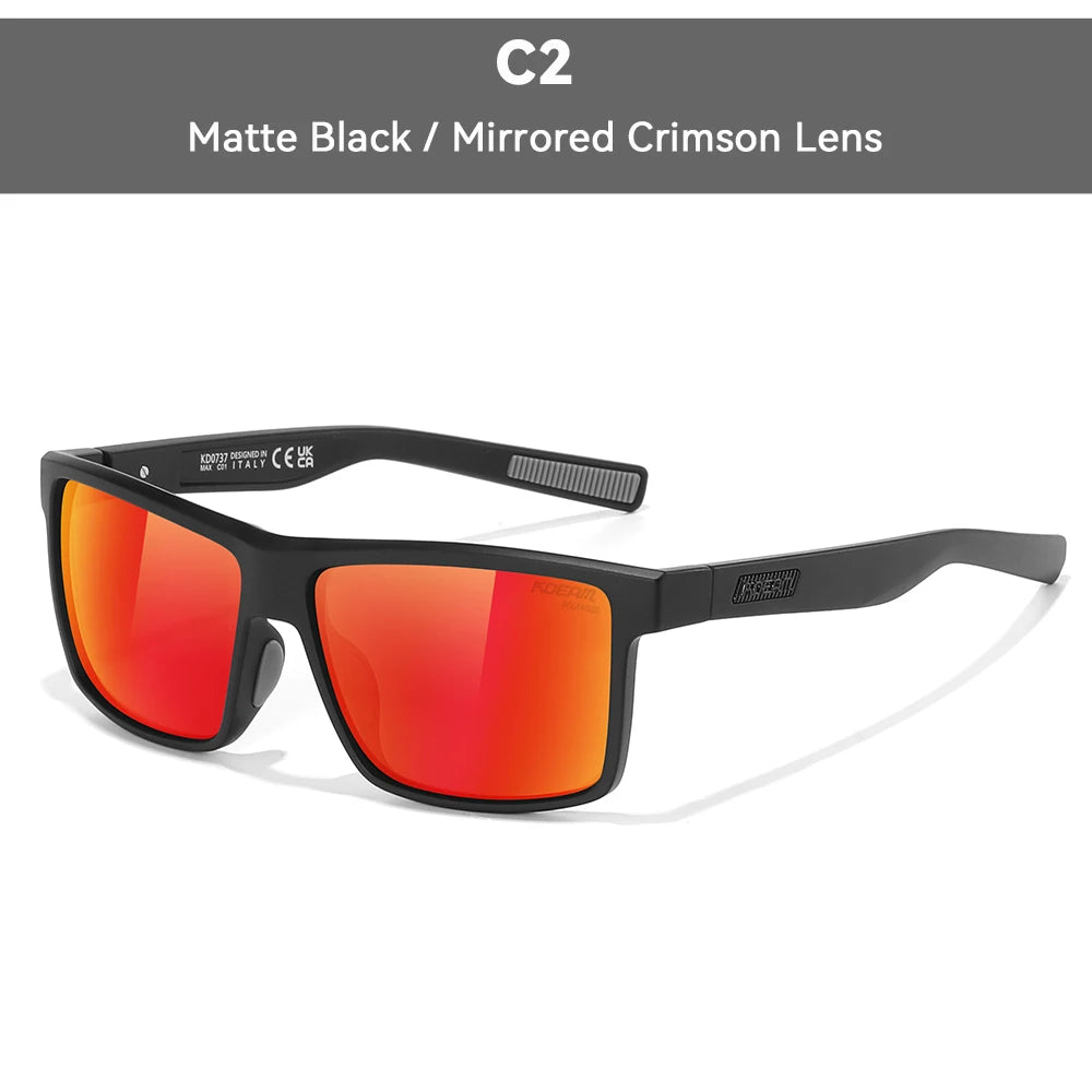 Sonnenbrille übergroß TR90 polarisiert 160mm Etui Herren XL