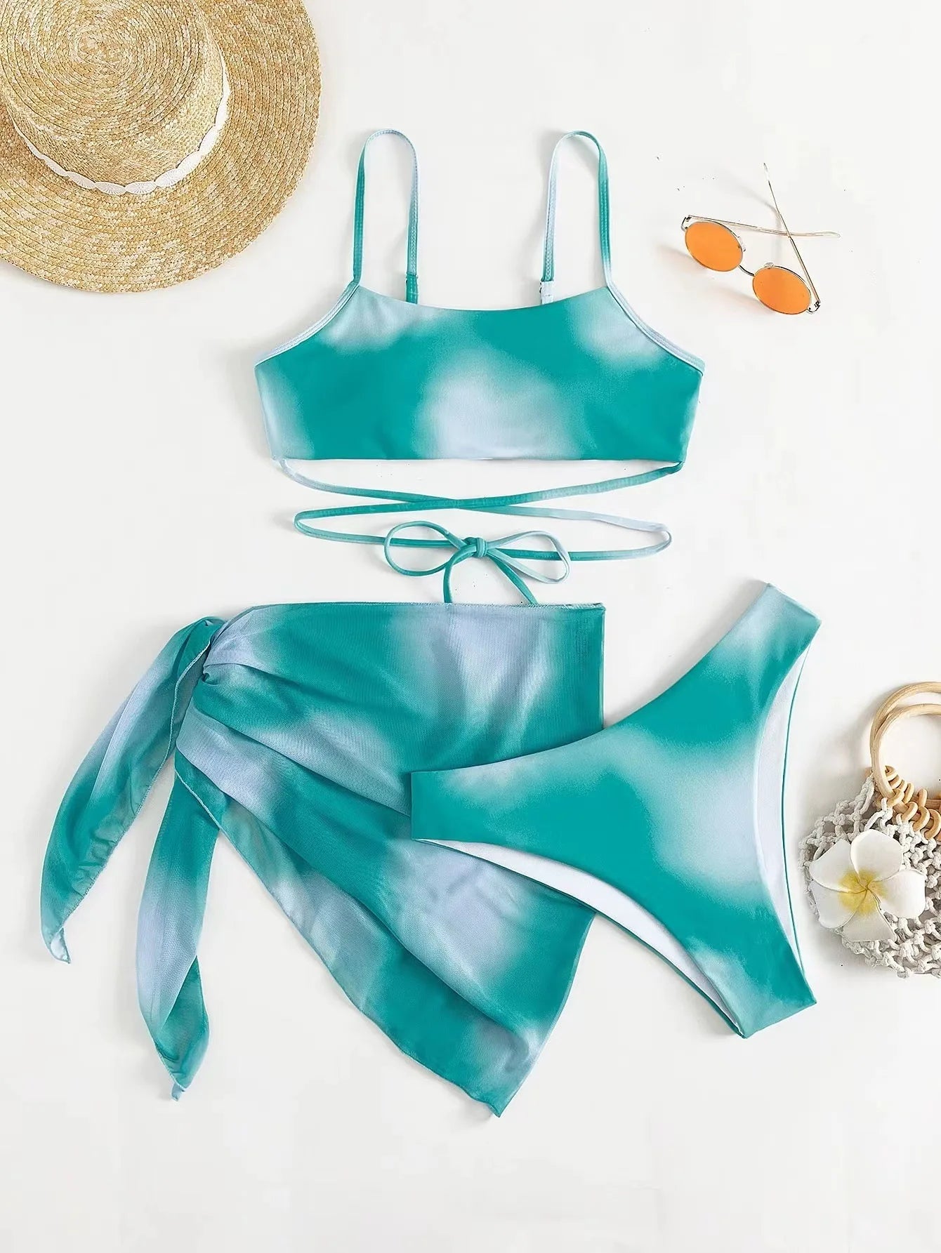 Sexy Push-Up-Bikini-Set für Damen – Brasilianischer Stil für Strand und Pool