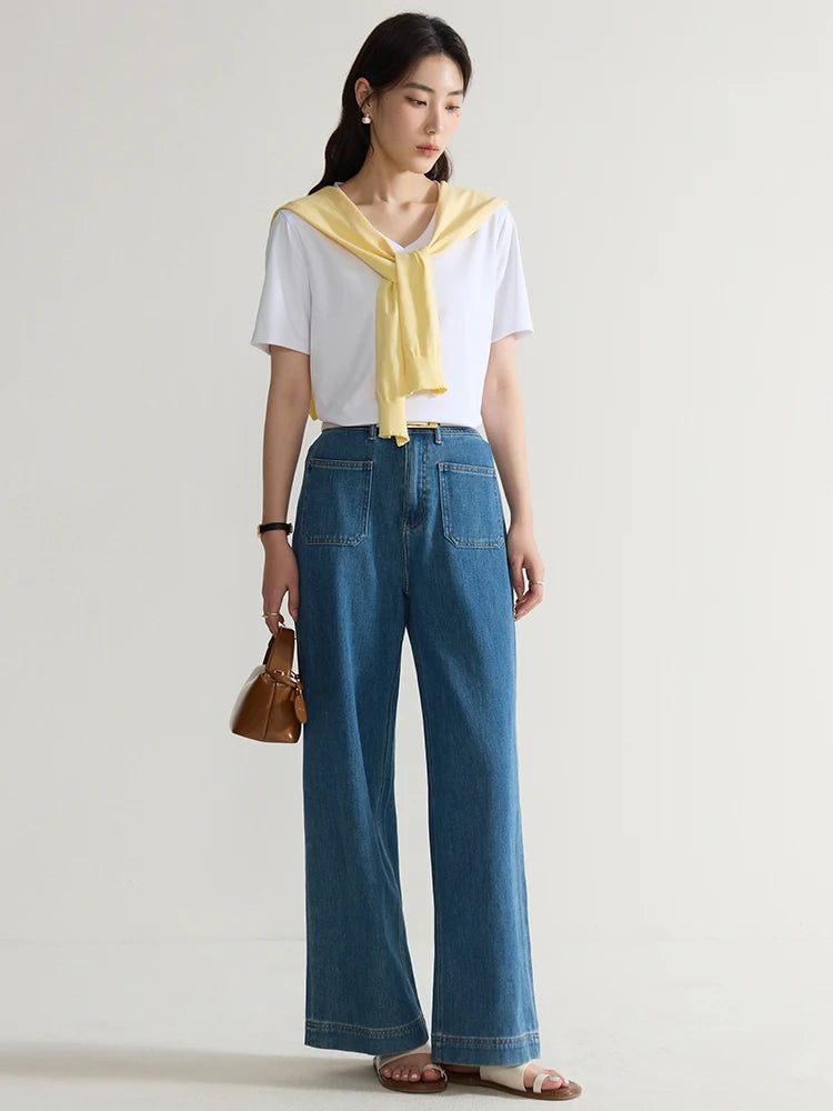 Lässiges Damen-T-Shirt in Übergröße mit Rundhalsausschnitt und kurzem Ärmel – bedrucktes, luftiges Design für den Sommer