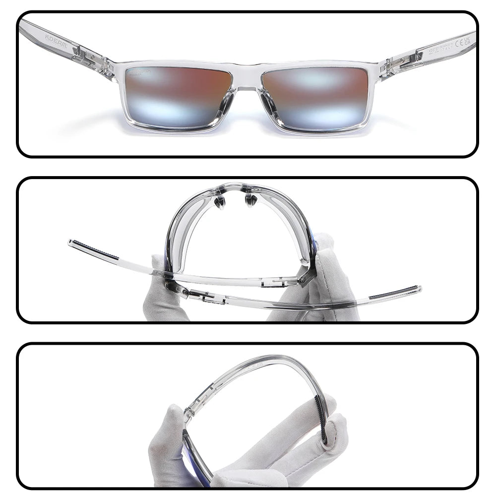 Sonnenbrille übergroß TR90 polarisiert 160mm Etui Herren XL