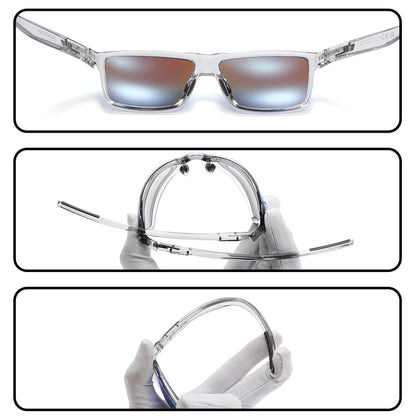 Sonnenbrille übergroß TR90 polarisiert 160mm Etui Herren XL