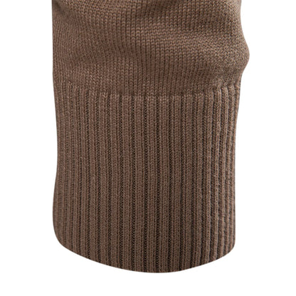 Männlicher Rollkragenpullover aus hochwertiger Baumwolle für den Winter