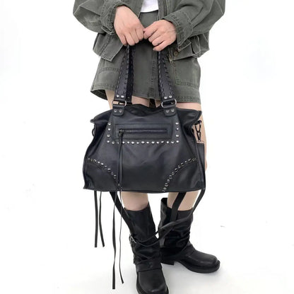 Damen-Tote Tasche Große Kapazität Aus Weichem PU-Leder Ideal für Alltag Reisen und Freizeit