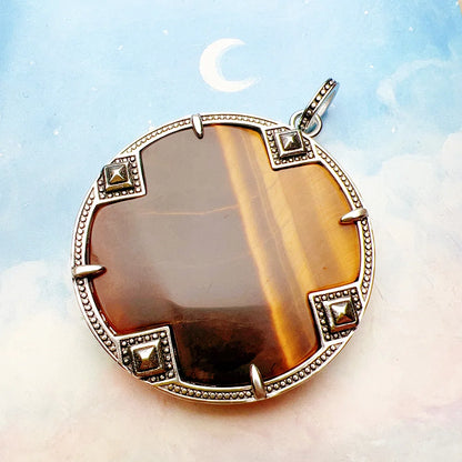 Damen-Charm-Anhänger Afrika Ornament ethnisch aus Sterlingsilber