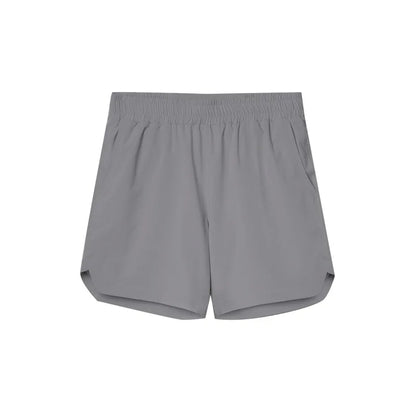 Atmungsaktive Baumwoll-Leinen-Shorts mit Kordelzug und elastischem Bund – ideal für den täglichen Strandbesuch