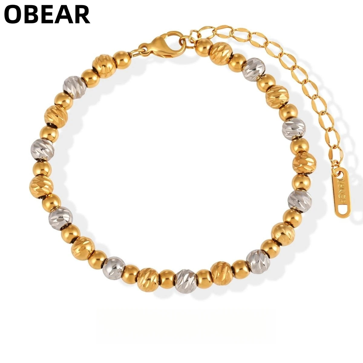 Damen-Armband Perlen zweifarbig