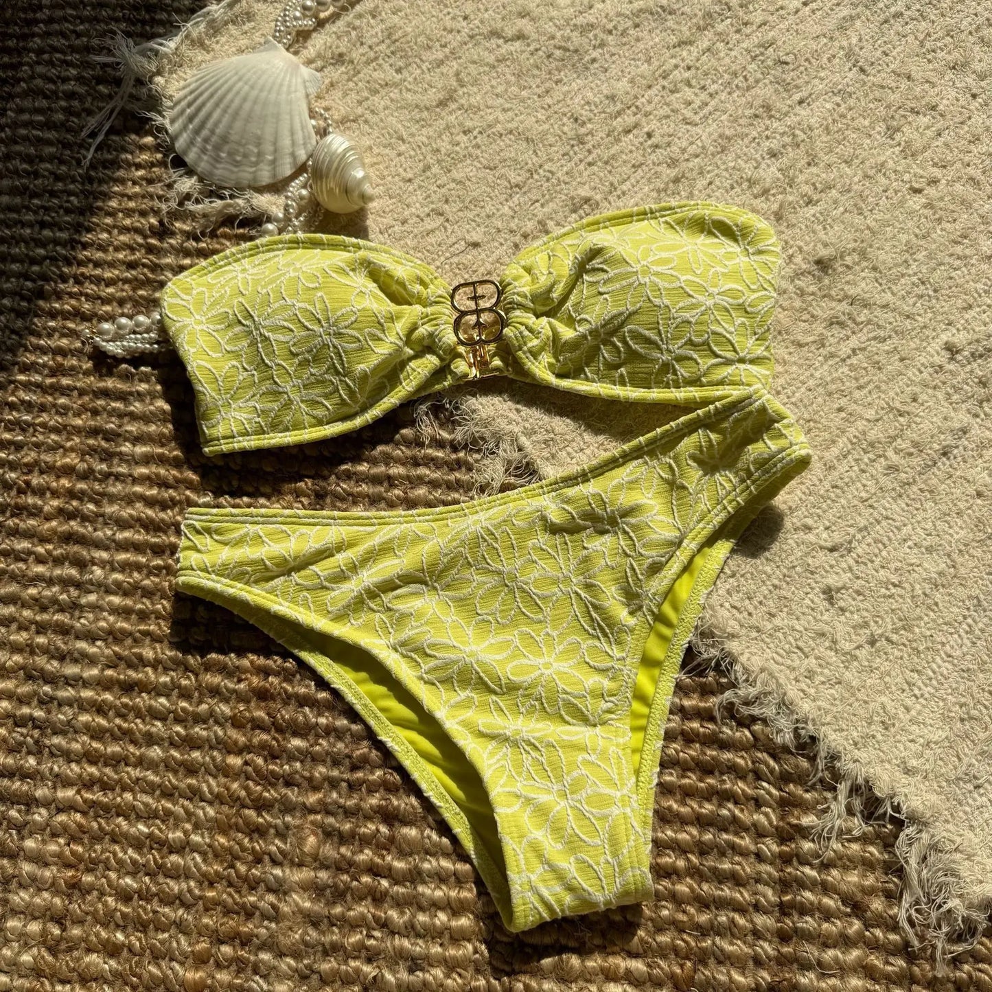 Sexy Push-Up Bikini-Set für Damen – Brasilianischer Stil für Strand und Pool