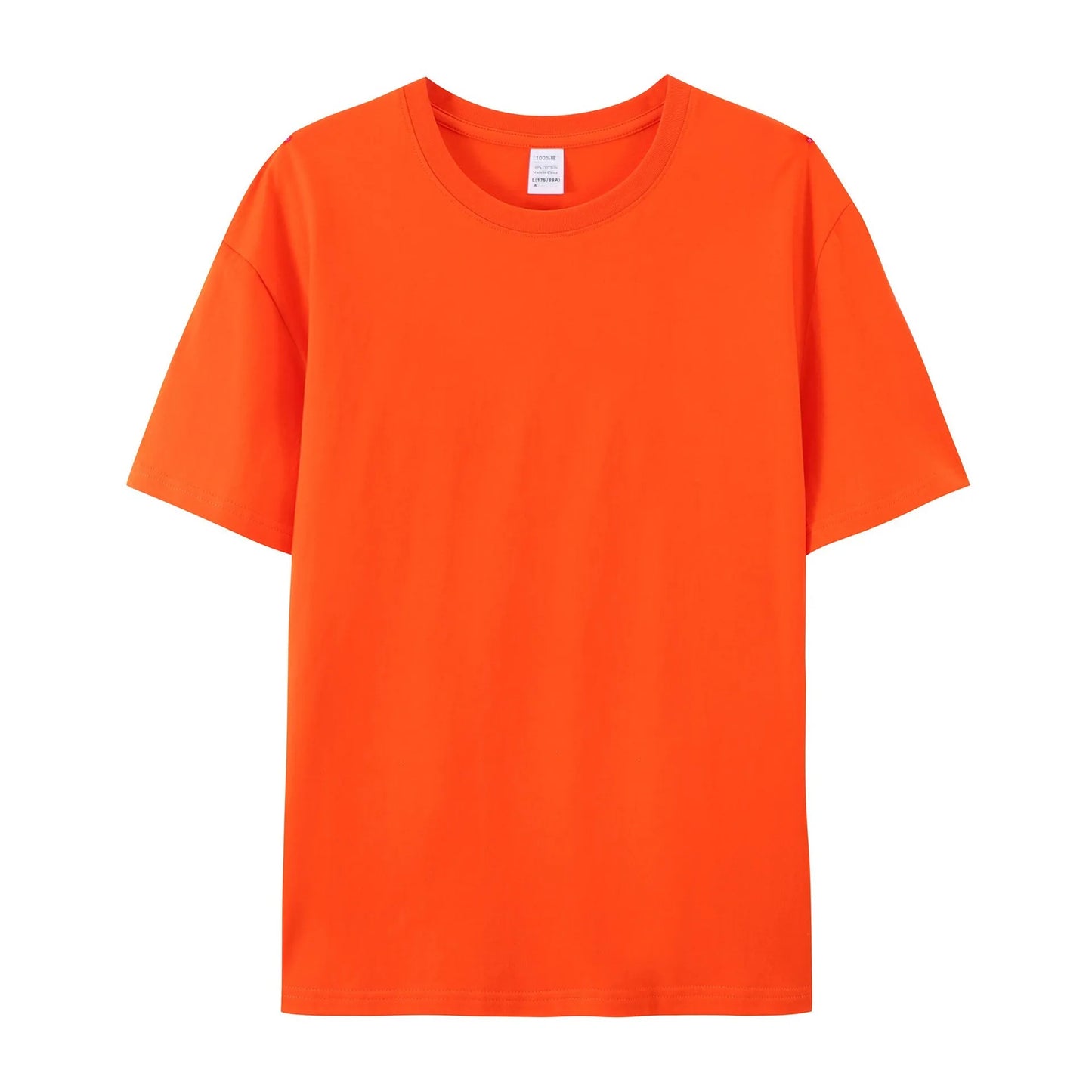 Herren Baumwolle T Shirt Leichter Oversize Schnitt Casual Sommer