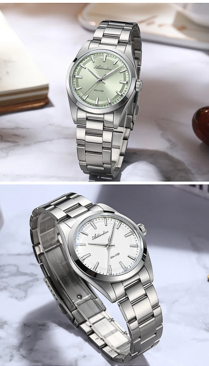 Herren-Quarzuhr mit Bubble-Glas und BGW9-Leuchtmasse