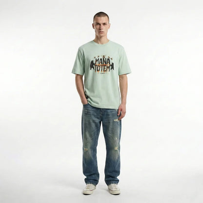 Herren Sommer T-Shirt Aus Atmungsaktiver Baumwolle Für Leichten Tragekomfort