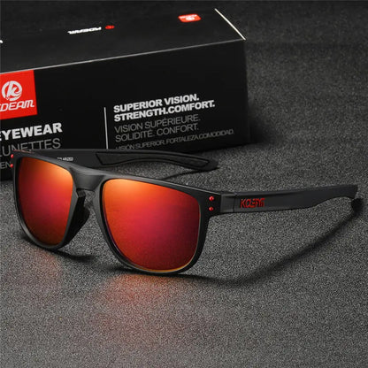 Sonnenbrille Sport Titan-Rahmen polarisiert vielseitig Herren