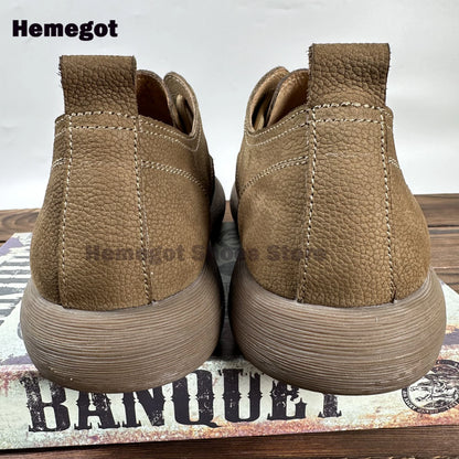 Schnürschuhe aus Echtleder für Herren – klassisch & bequem