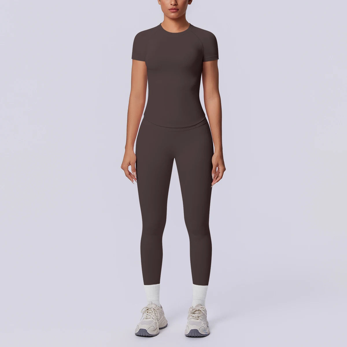 Hamidou Nahtloses Sportset Für Damen Mit Pfirsich-Po Effekt