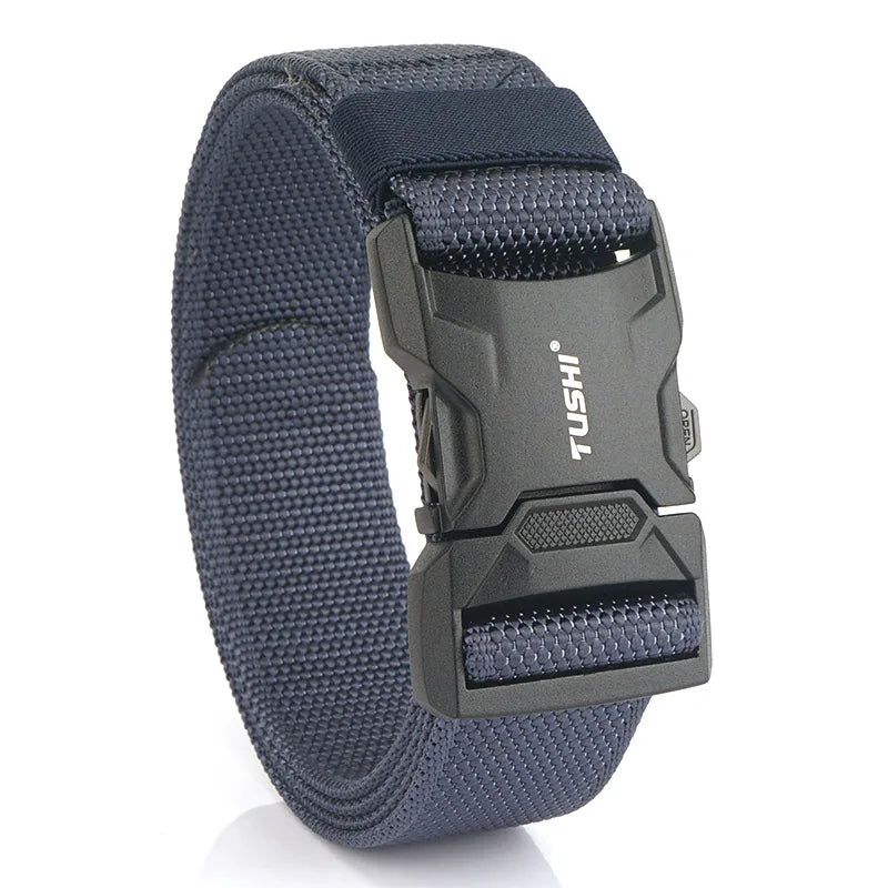Herren-Gürtel aus Nylon für Outdoor-Einsätze mit robustem Design und Schnellverschluss