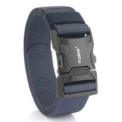 Herren-Gürtel aus Nylon für Outdoor-Einsätze mit robustem Design und Schnellverschluss