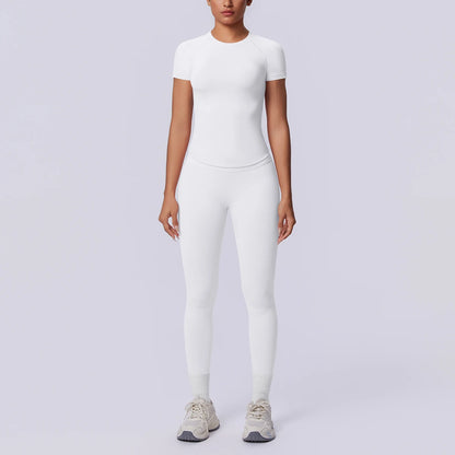 Hamidou Nahtloses Sportset Für Damen Mit Pfirsich-Po Effekt