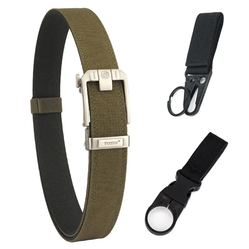 Herren-Taktischer Gürtel Aus 1100D Nylon Mit Robuster Metallschnalle Für Outdoor, Militär Und Arbeit