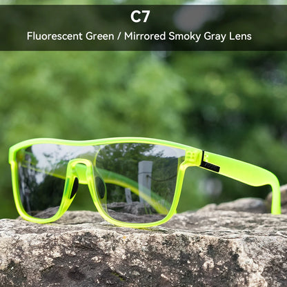 Sonnenbrille übergroß Einteiler polarisiert 153mm gebürstet Herren