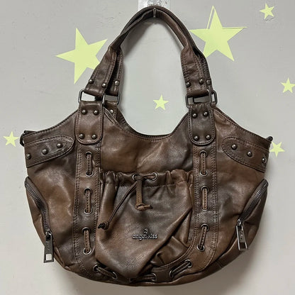 Damen-Schultertasche Großes Fassungsvermögen Mit Reißverschluss Und Mehreren Innenfächern