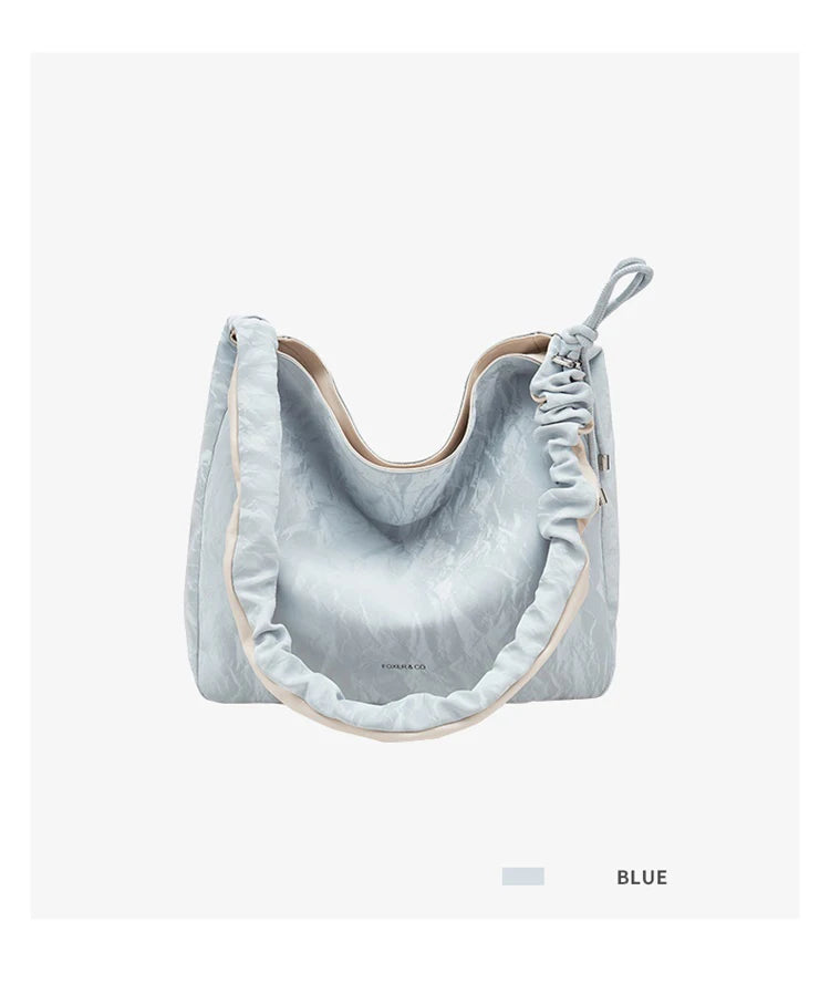 Damen Schultertasche aus synthetischem Leder mit großer Kapazität