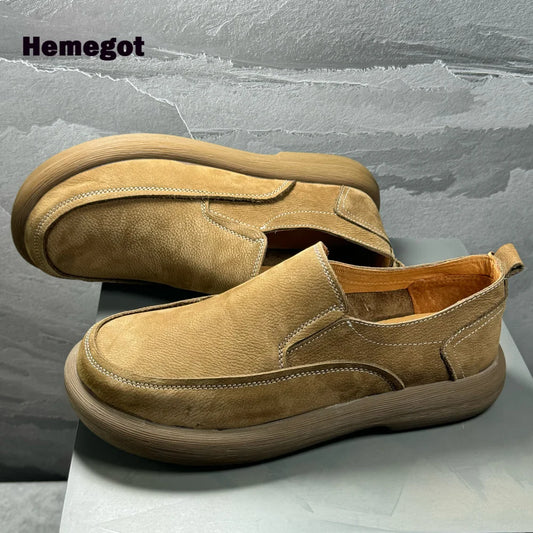 Elegante Herren-Loafer mit dicker Sohle – stilvoll & komfortabel