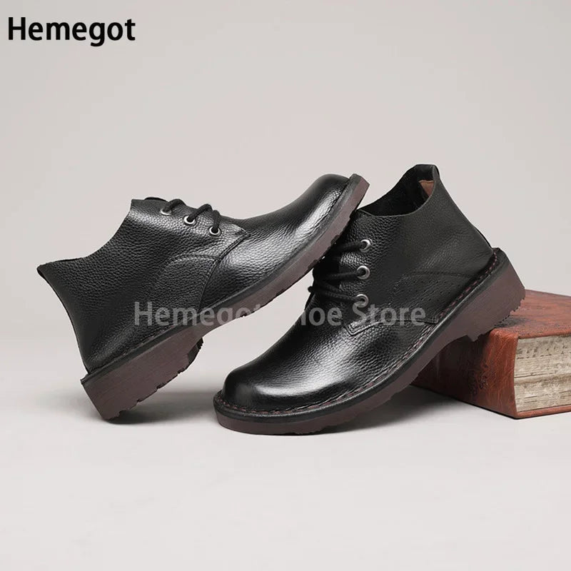 Stilvolle Herren-Schuhe aus Leder – klassisches Design & hoher Tragekomfort