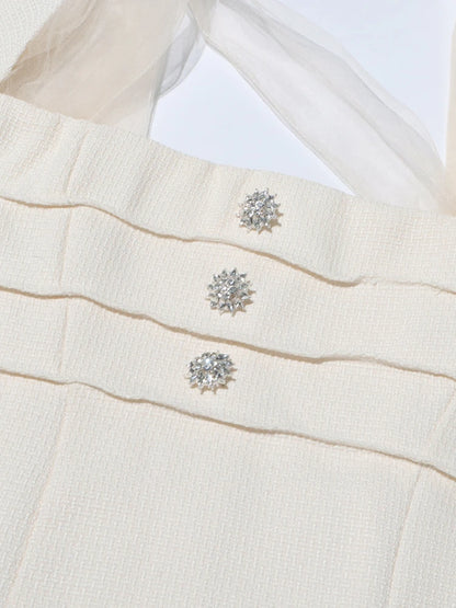 Eleganter Damen-Blazer mit Diamant-Patchwork, Notch-Kragen und langen Ärmeln – stilvoll und vielseitig.
