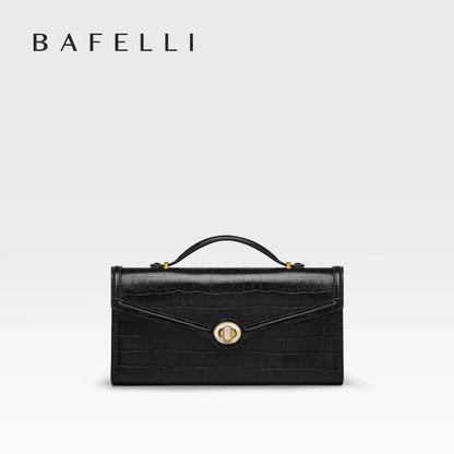 Elegante Damen Leder Handtasche Stilvolles Abenddesign Für Galas